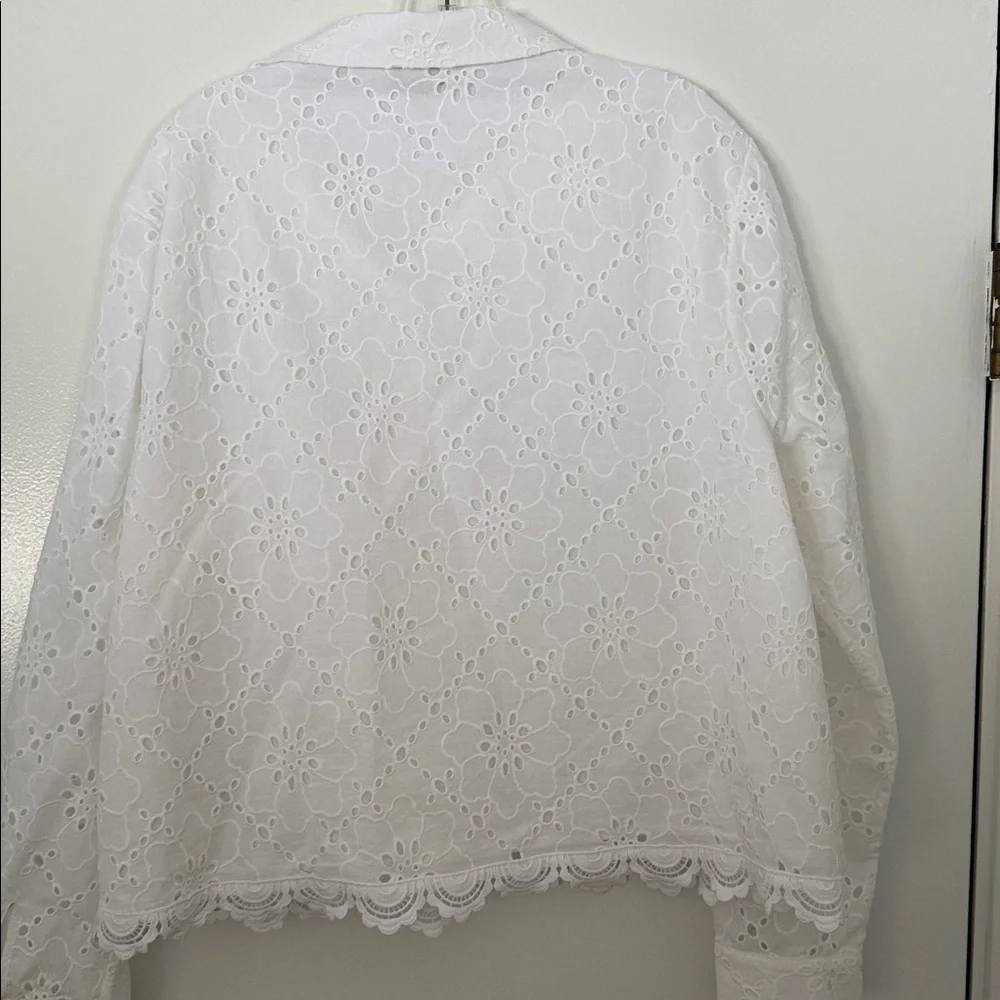 Lilly Pulitzer Singrid Eyelet Top - Picture 8 of 8